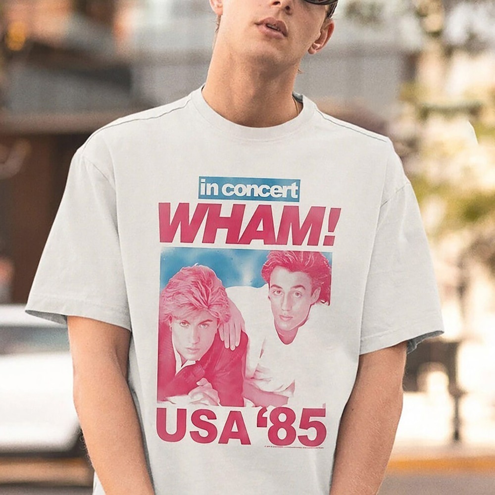 Wham Shirt Wham Pop Music Shirt Wham Big Tour Shirt